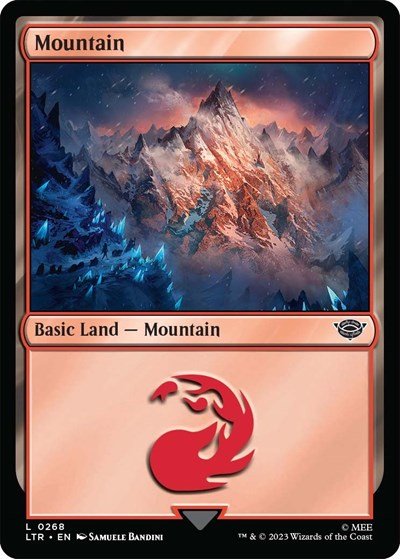 Mountain (0268) (Universes Beyond: The Lord of the Rings: Tales of Middle-earth) Near Mint - Nick Nack's Full Frontal Attack
