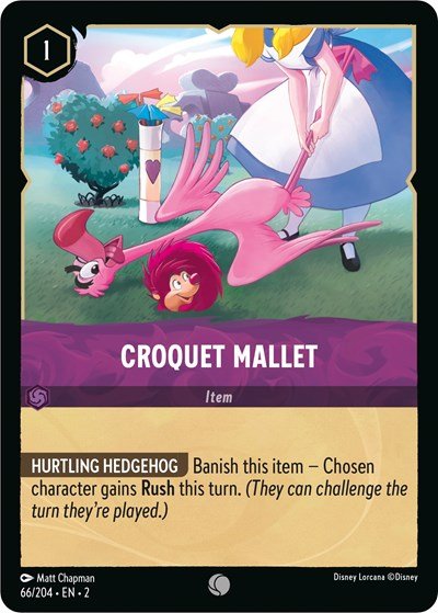 Croquet Mallet (Rise of the Floodborn) Near Mint - Nick Nack's Full Frontal Attack