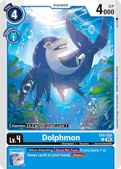 Dolphmon (Chain of Liberation) Near Mint - Nick Nack's Full Frontal Attack