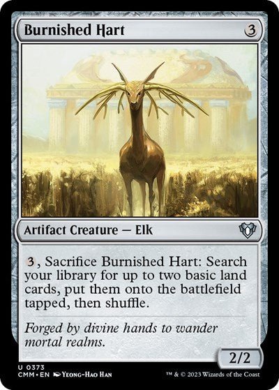 Burnished Hart (Commander Masters) Near Mint - Nick Nack's Full Frontal Attack