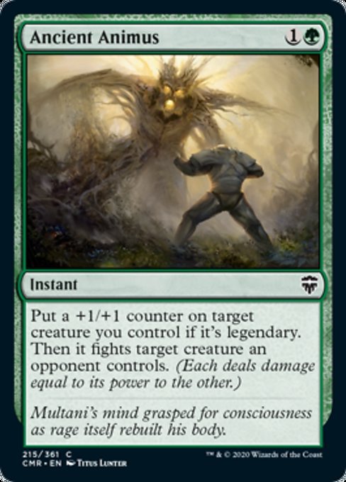 Ancient Animus (Commander Legends) Near Mint - Nick Nack's Full Frontal Attack