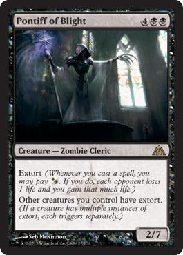 Pontiff of Blight (Dragon's Maze) Near Mint