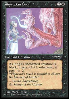 Phyrexian Boon (Glowing Tentacle) (Alliances) Light Play - Nick Nack's Full Frontal Attack