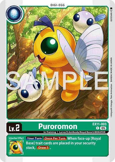 Puroromon (Dawn of Liberator) Near Mint - Nick Nack's Full Frontal Attack