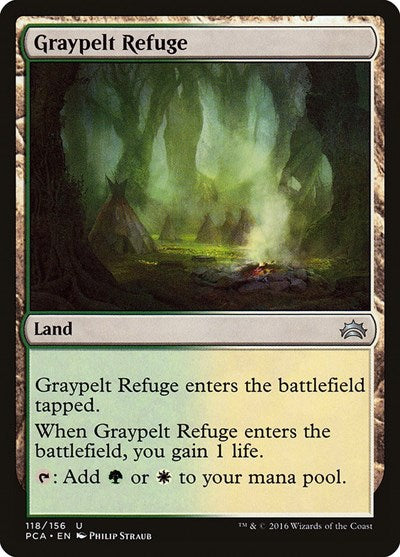 Graypelt Refuge (Planechase Anthology) Near Mint