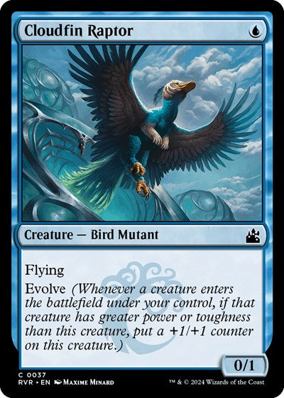 Cloudfin Raptor (Ravnica Remastered) Near Mint - Nick Nack's Full Frontal Attack