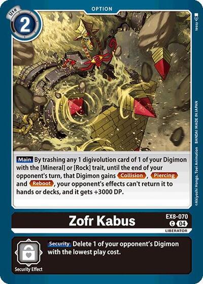 Zofr Kabus (Chain of Liberation) Near Mint - Nick Nack's Full Frontal Attack