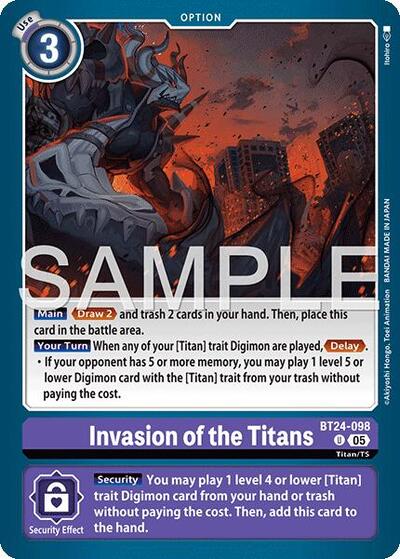 Invasion of the Titans (Time Stranger) Near Mint - Nick Nack's Full Frontal Attack