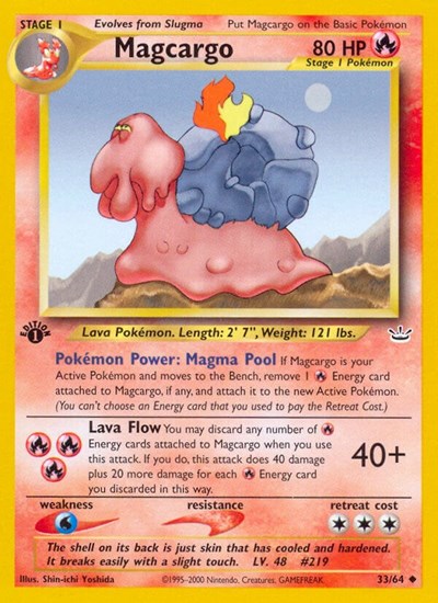 Magcargo (Neo Revelation) Light Play Unlimited