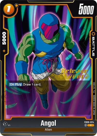Angol (Saiyan's Pride Release Event Cards) Near Mint - Nick Nack's Full Frontal Attack