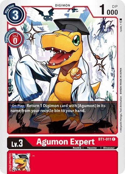 Agumon Expert (Release Special Booster) Near Mint - Nick Nack's Full Frontal Attack