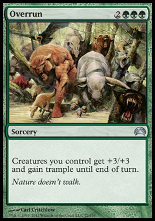 Overrun (Planechase 2012) Near Mint - Nick Nack's Full Frontal Attack