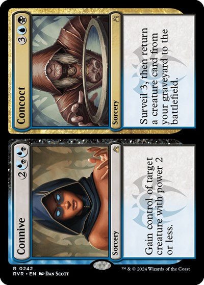 Connive / Concoct (Ravnica Remastered) Near Mint - Nick Nack's Full Frontal Attack