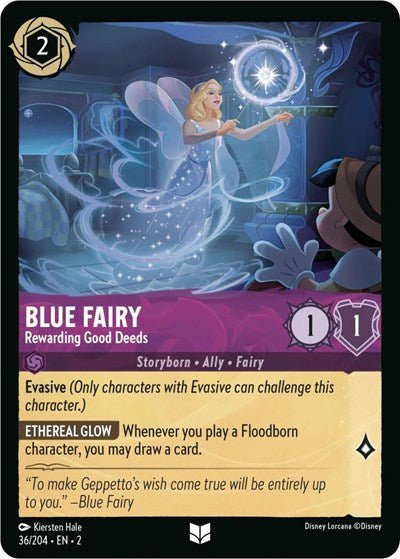 Blue Fairy - Rewarding Good Deeds (Rise of the Floodborn) Near Mint - Nick Nack's Full Frontal Attack