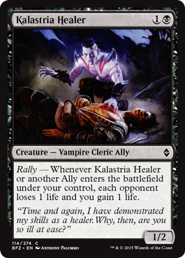 Kalastria Healer (Battle for Zendikar) Near Mint - Nick Nack's Full Frontal Attack