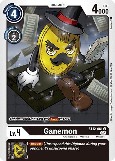 Ganemon (Across Time) Near Mint - Nick Nack's Full Frontal Attack