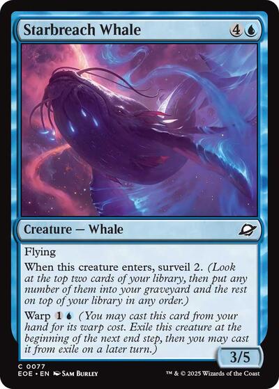 Starbreach Whale (Edge of Eternities) Near Mint