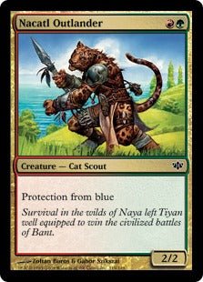 Nacatl Outlander (Conflux) Light Play - Nick Nack's Full Frontal Attack