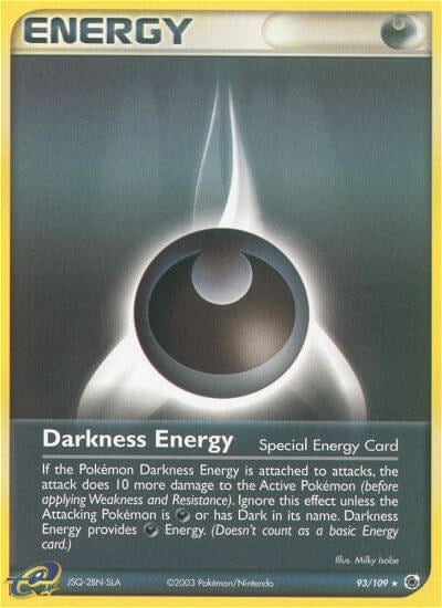 Darkness Energy (Special) (Ruby and Sapphire) Light Play