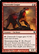 Chartooth Cougar (Duel Decks: Venser vs Koth) Near Mint
