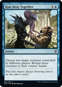 Run Away Together (Commander Legends: Battle for Baldur's Gate) Near Mint - Nick Nack's Full Frontal Attack