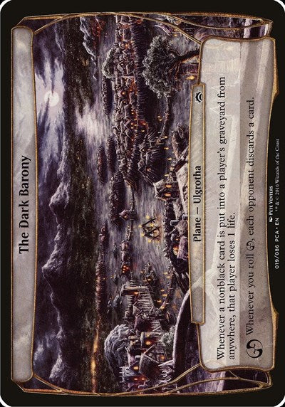The Dark Barony (Planechase Anthology) (Oversize Cards) Near Mint