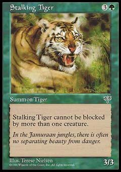 Stalking Tiger (Mirage) Light Play - Nick Nack's Full Frontal Attack