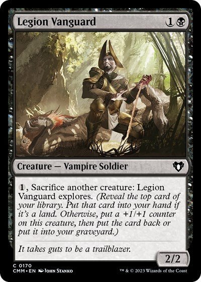 Legion Vanguard (Commander Masters) Near Mint - Nick Nack's Full Frontal Attack