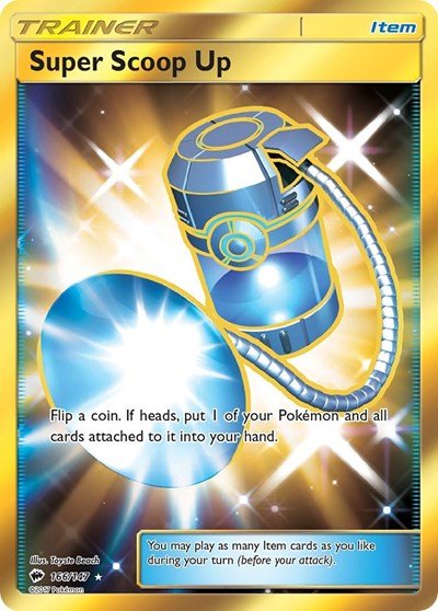 Super Scoop Up (Secret) (SM - Burning Shadows) Near Mint Holofoil - Nick Nack's Full Frontal Attack