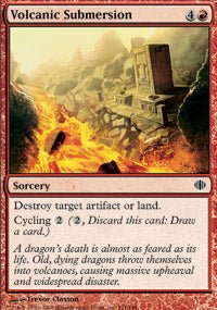 Volcanic Submersion (Shards of Alara) Light Play Foil - Nick Nack's Full Frontal Attack