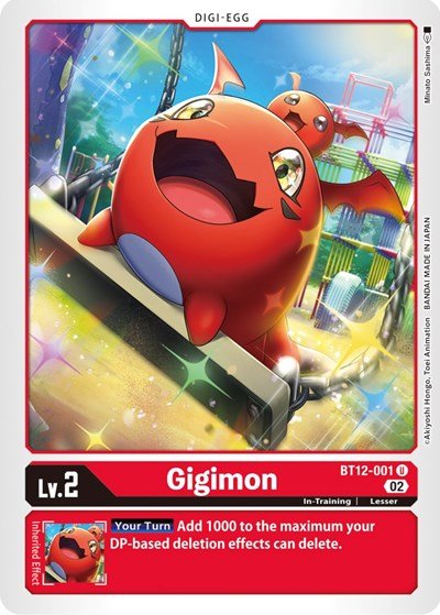 Gigimon (Across Time) Near Mint - Nick Nack's Full Frontal Attack