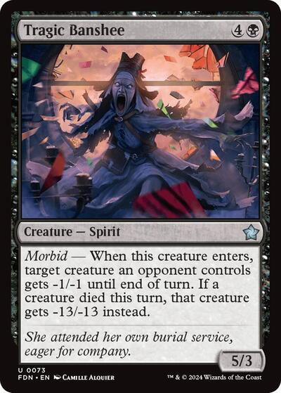 Tragic Banshee (Foundations) Near Mint - Nick Nack's Full Frontal Attack