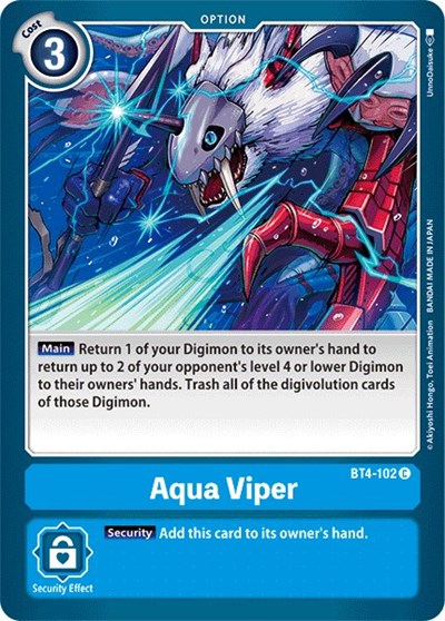 Aqua Viper (Great Legend) Near Mint