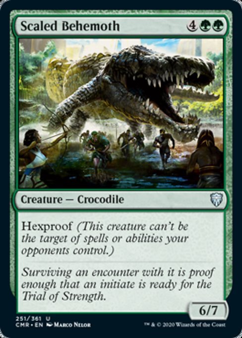 Scaled Behemoth (Commander Legends) Near Mint - Nick Nack's Full Frontal Attack