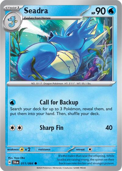 Seadra (SV: Shrouded Fable) Near Mint