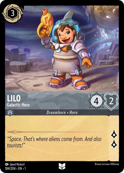 Lilo - Galactic Hero (The First Chapter) Near Mint - Nick Nack's Full Frontal Attack