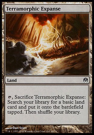 Terramorphic Expanse (Duel Decks: Phyrexia vs The Coalition) Near Mint - Nick Nack's Full Frontal Attack