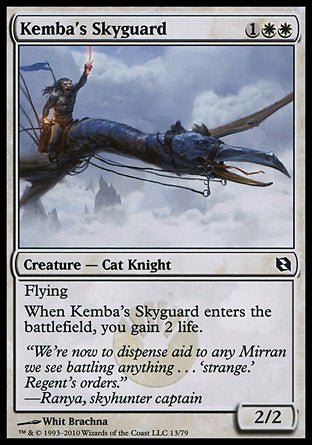 Kemba's Skyguard (Duel Decks: Elspeth vs Tezzeret) Near Mint - Nick Nack's Full Frontal Attack