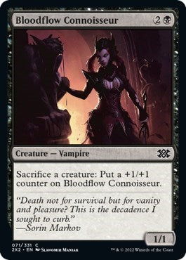 Bloodflow Connoisseur (Double Masters 2022) Near Mint Foil