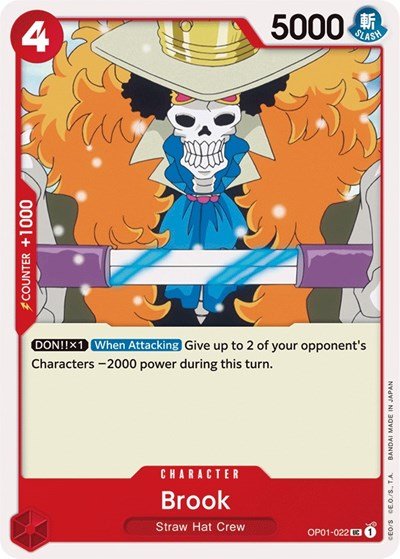 Brook (Romance Dawn) Near Mint - Nick Nack's Full Frontal Attack