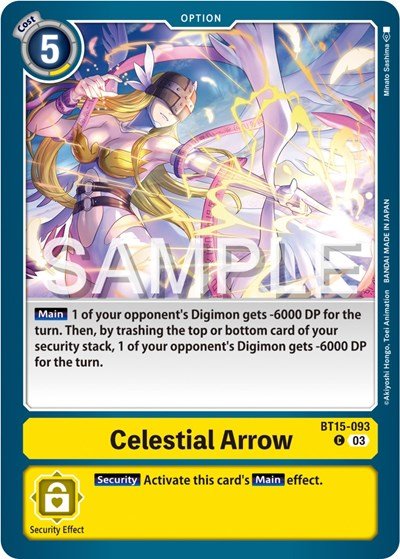 Celestial Arrow (Exceed Apocalypse) Near Mint - Nick Nack's Full Frontal Attack