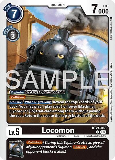 Locomon (Time Stranger) Near Mint - Nick Nack's Full Frontal Attack