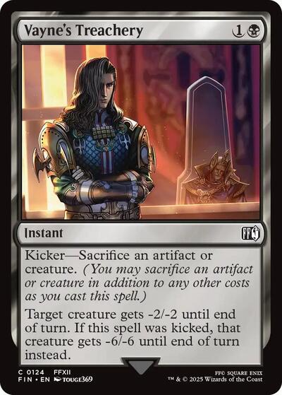 Vayne's Treachery (Universes Beyond: FINAL FANTASY) Near Mint - Nick Nack's Full Frontal Attack