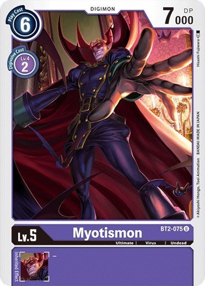 Myotismon (Release Special Booster) Near Mint - Nick Nack's Full Frontal Attack