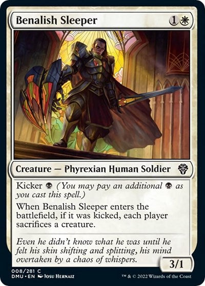 Benalish Sleeper (Dominaria United) Near Mint