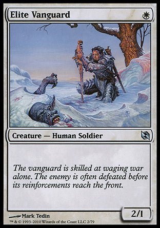 Elite Vanguard (Duel Decks: Elspeth vs Tezzeret) Near Mint - Nick Nack's Full Frontal Attack