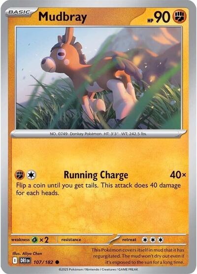 Mudbray (SV10: Destined Rivals) Near Mint - Nick Nack's Full Frontal Attack