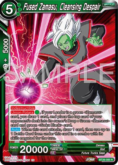 Fused Zamasu, Cleansing Despair (Ultimate Advent) Near Mint Foil