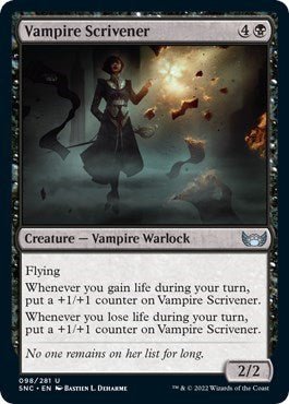 Vampire Scrivener (Streets of New Capenna) Near Mint - Nick Nack's Full Frontal Attack