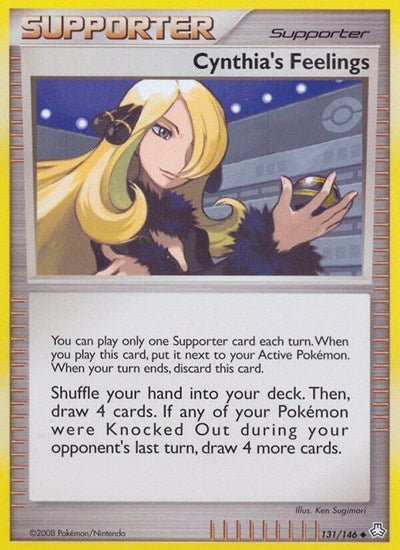 Cynthia's Feelings (Legends Awakened) Light Play - Nick Nack's Full Frontal Attack